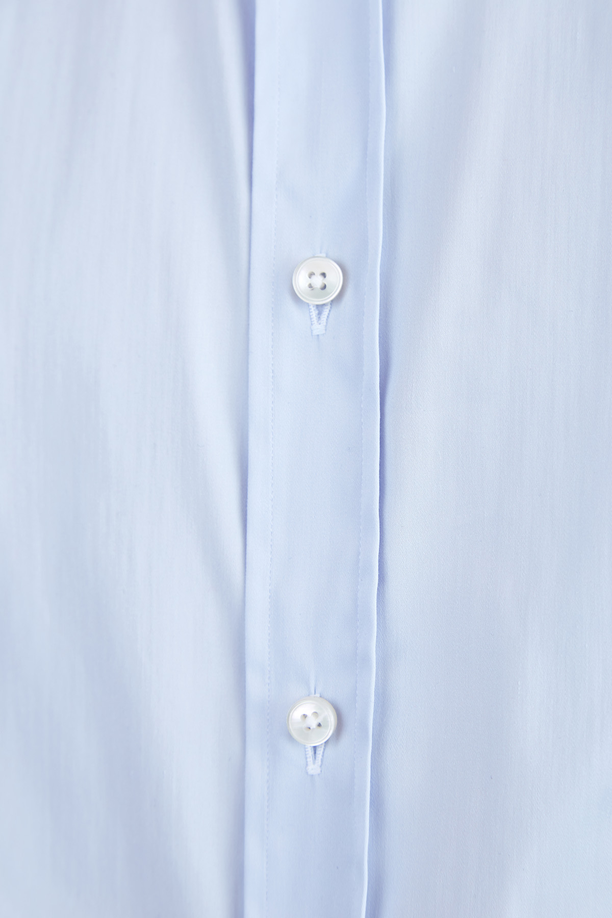 Классическая рубашка из эластичного поплина Albini XACUS, цвет голубой, размер 48;50;56 - фото 5